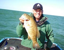 Wayne Hauser catching topwater bass
